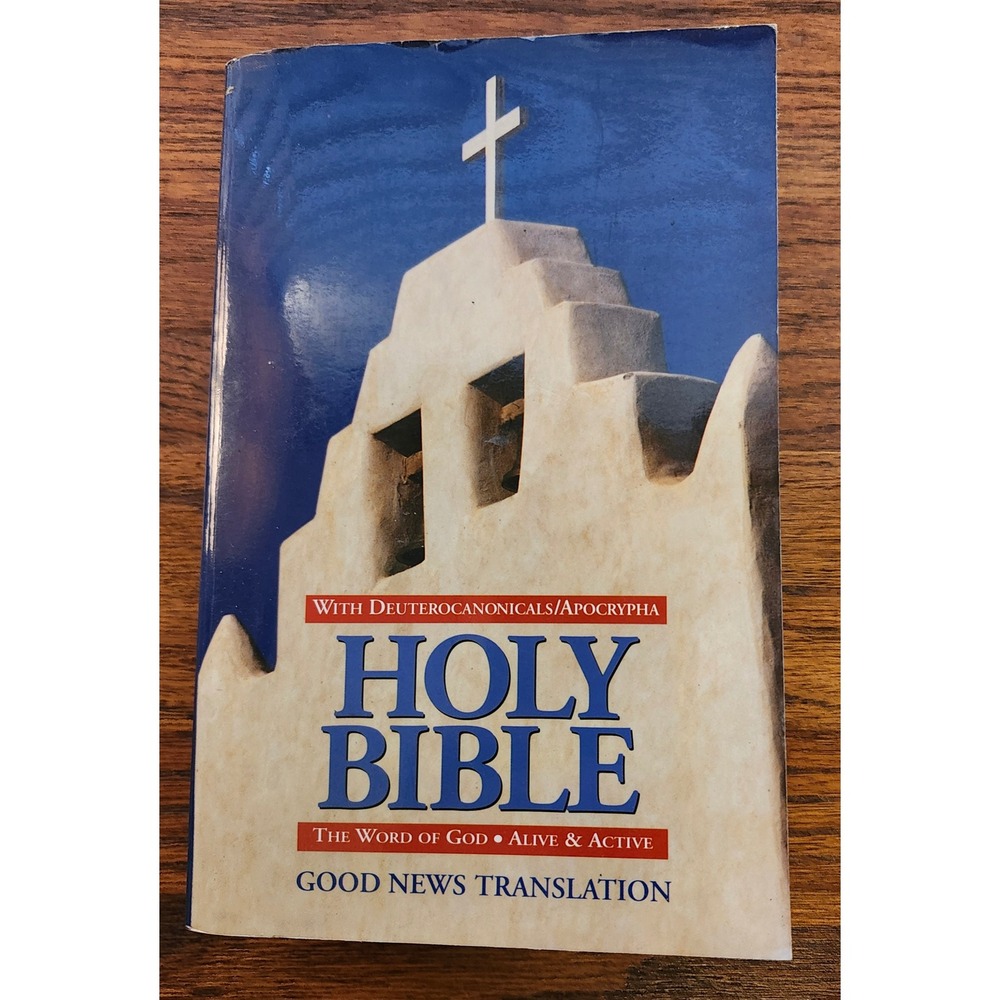 Holy Bible Good News Translation with Deuterocanonicals Apocrypha Catholic Ed